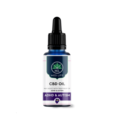 Medlife CBD Oil 600mg ADHD and Autism - 30ml