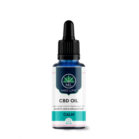 Medlife CBD Oil 600mg Calm - 30ml