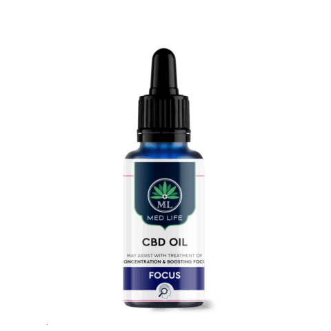 Medlife CBD Oil 600mg Focus - 30ml