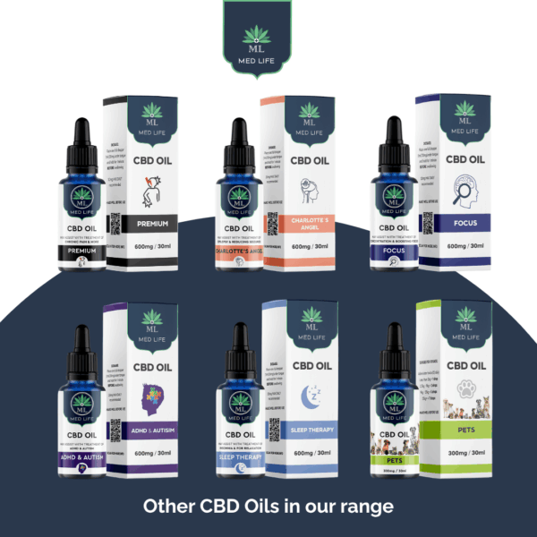 Medlife CBD Oil 600mg Calm - 30ml - Image 6