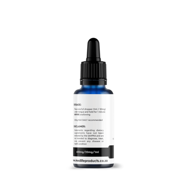 Medlife CBD Oil 600mg Premium - 30ml - Image 3