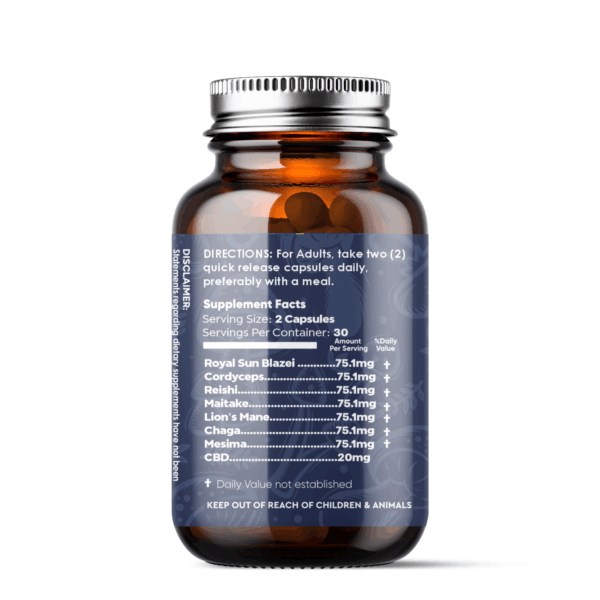 Medlife Sacred 7 Mushroom and CBD - Image 3