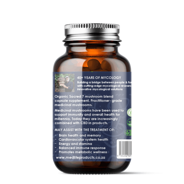 Medlife Sacred 7 Mushroom and CBD - Image 2