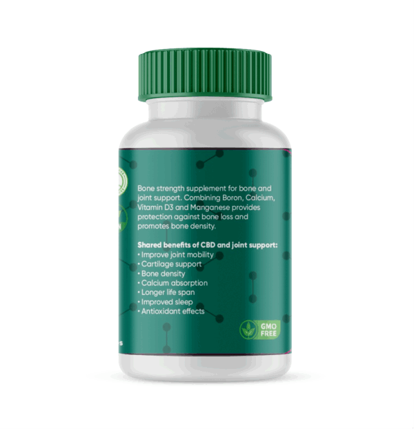Medlife Joint Support, Bone Health and CBD - 60 Capsules - Image 2