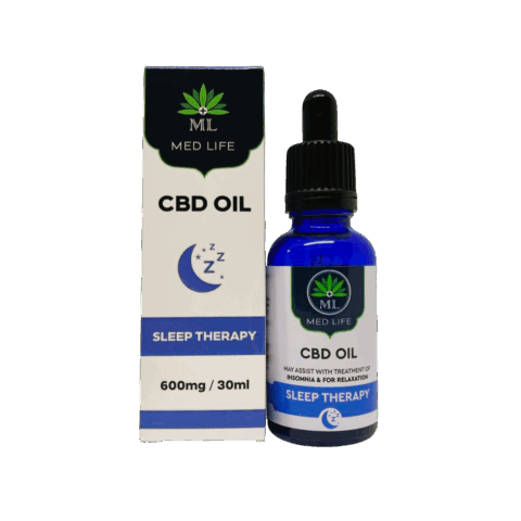 Medlife CBD Oil 600mg Sleep Therapy - 30ml