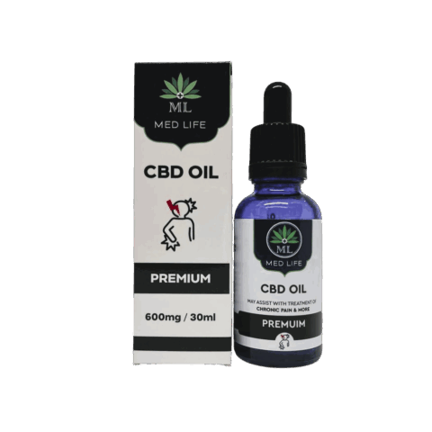 Medlife CBD Oil 600mg Premium - 30ml