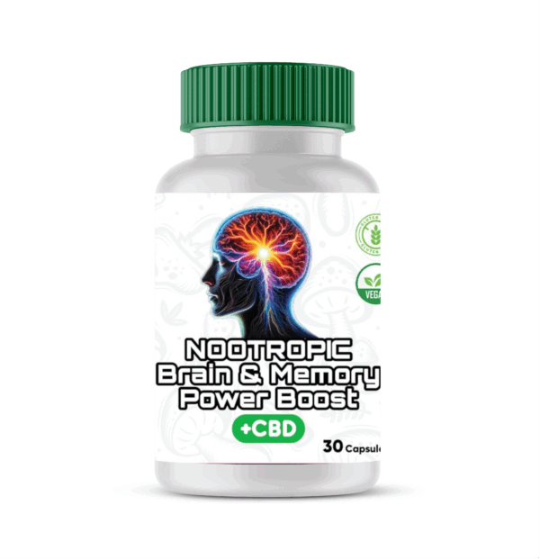 Medlife Nootropic Brain & Memory Power Boost + CBD - 30 Capsules