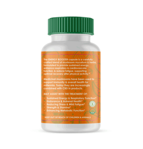 Medlife Energy Booster and CBD - 60 Capsules - Image 3