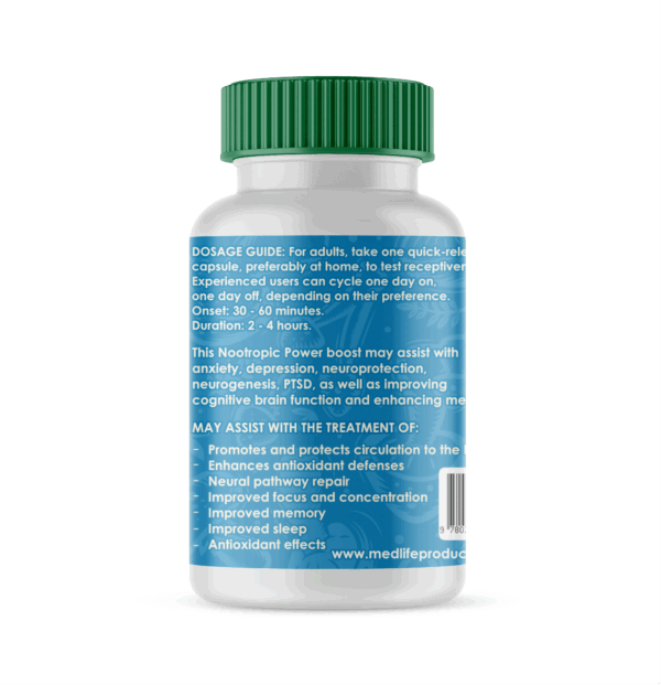 Medlife Nootropic Brain & Memory Power Boost with CBD - Image 3