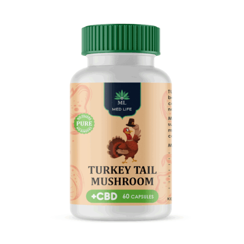 Medlife Turkey Tail with CBD 600mg
