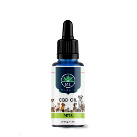Medlife CBD Oil 300mg Pets - 30ml