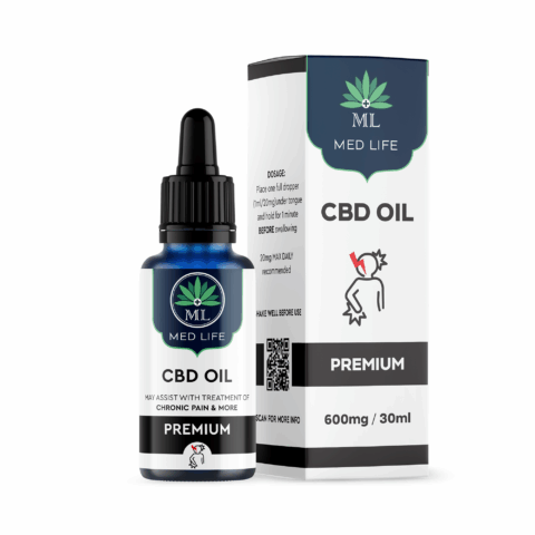 Medlife CBD Oil 600mg Premium - 30ml