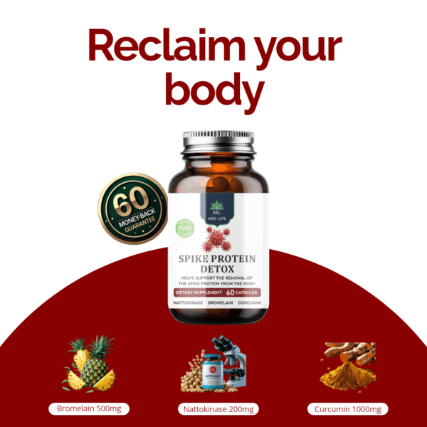 Medlife Spike Protein Detox - 60 Capsules - Image 5
