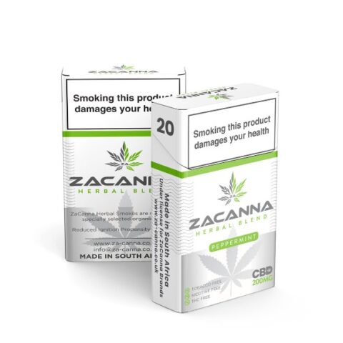 Zacanna CBD Smokes 200mg Peppermint 20
