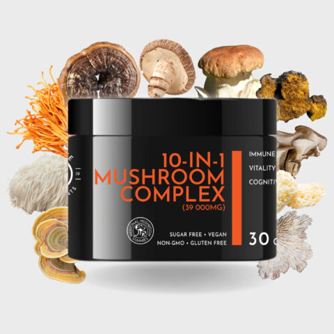 Elevate Supplements 10-in-1 Mushroom Complex Gummies