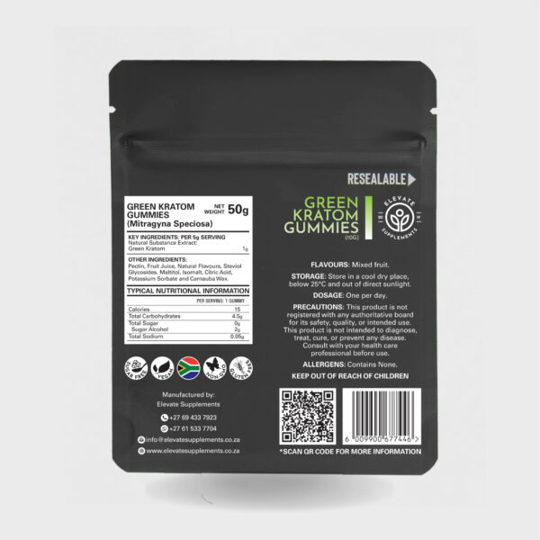 Elevate Supplements Green Kratom Gummies - Image 6
