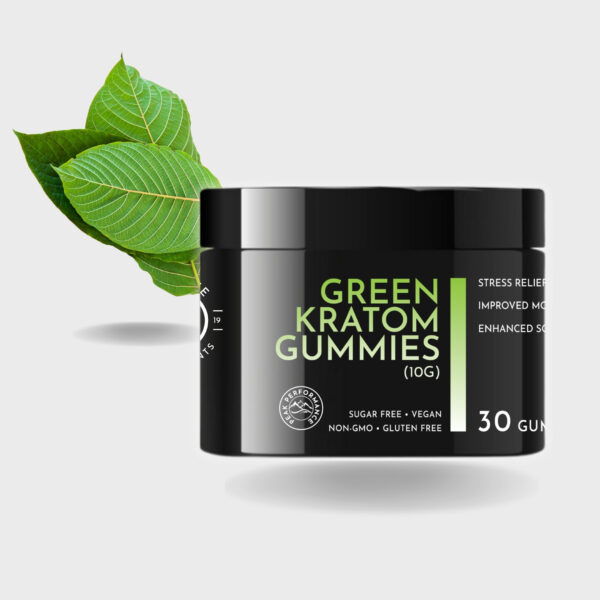 Elevate Supplements Green Kratom Gummies