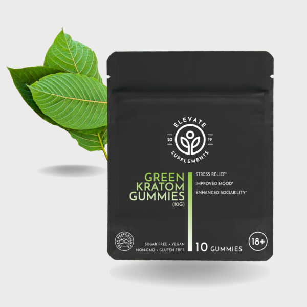 Elevate Supplements Green Kratom Gummies - Image 5