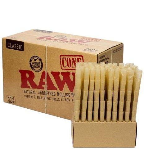 RAW Cones 1&1/4 84mm (1000)