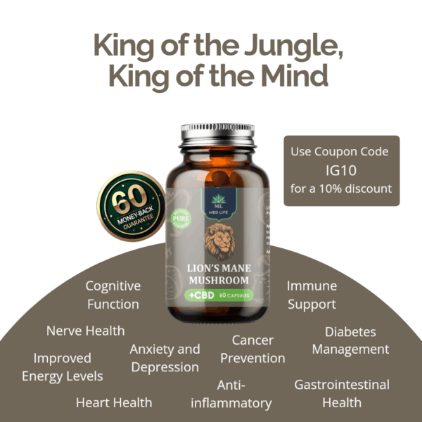 Medlife Lions Mane with CBD - Image 5