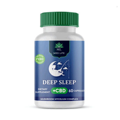 Medlife Deep Sleep CBD - 60 Capsules