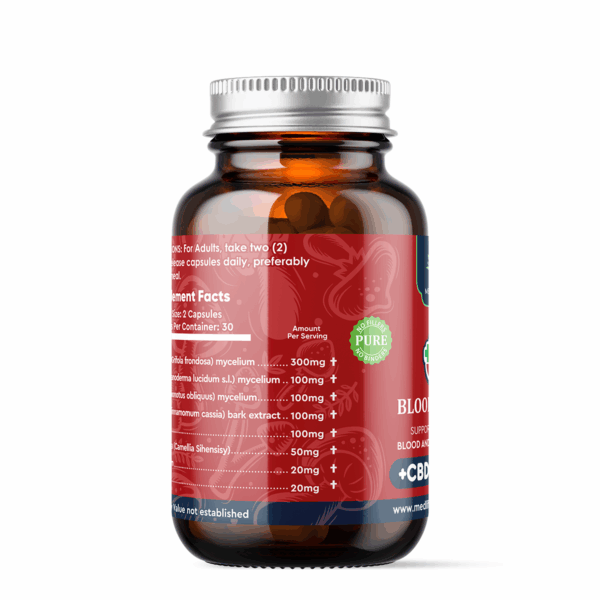 Medlife Blood Sugar with CBD - 60 Capsules - Image 2