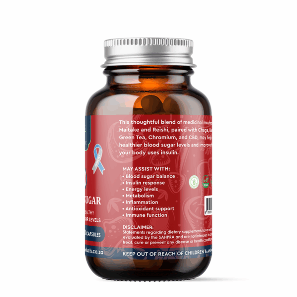 Medlife Blood Sugar with CBD - 60 Capsules - Image 3